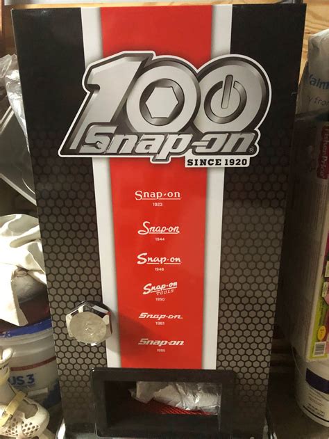Snap On Tool 100th Anniversary Beverage Dispenser Machine 40 Off