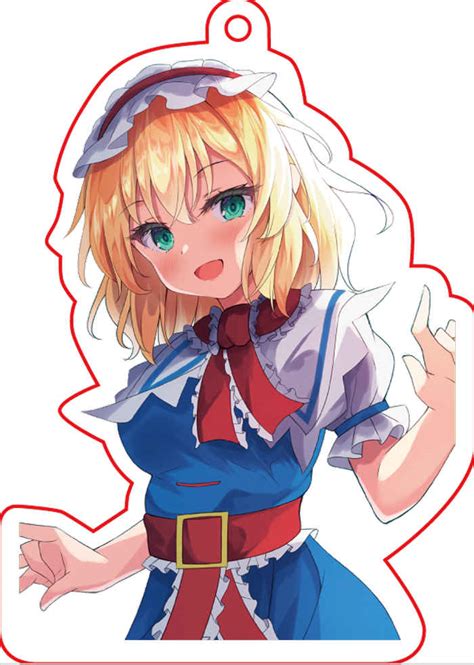 東方project「アリス マーガトロイド10 3」アクリルキーホルダー ぱいそんきっど円 つくも 東方project 同人グッズ