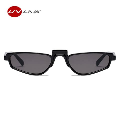 Uvlaik Fashion Small Sunglasses For Women Unique Design Small Cat Eye