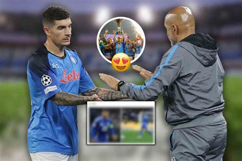 Spalletti E Di Lorenzo Fanno Emozionare Tutta Napoli Il Gesto Ricorda