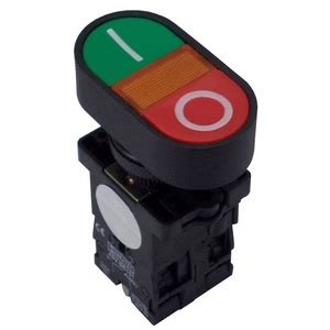 Botão Comando Impulso Iluminado Led 220vca 1nf Atuador Vermelho Leroy