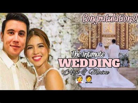 Maine Mendoza And Arjo Atayde Are Now Married Youtube