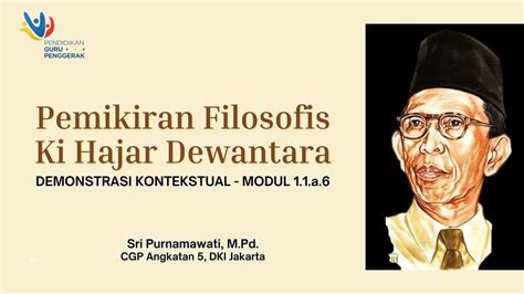 Demonstrasi Kontekstual Modul Pemikiran Filosofis Ki Hajar