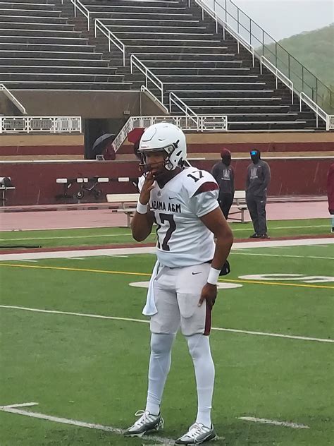 Hbcu Premier Sports More On Twitter Qb Howard Thornton Alabama A M