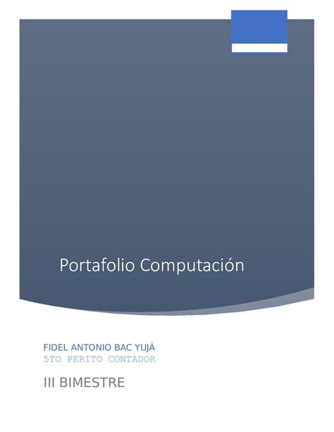 Calaméo Portafolio Computación