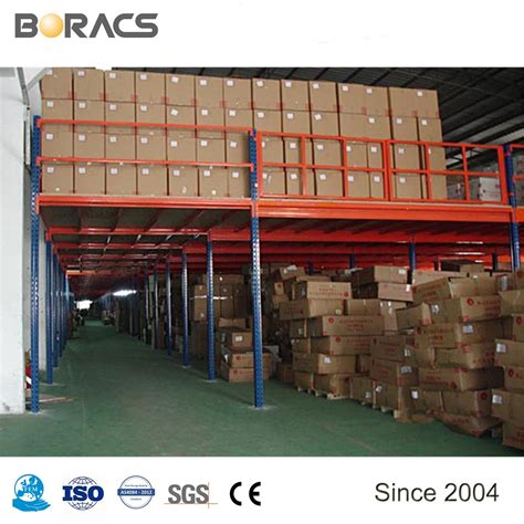 Industrial Steel Structure Warehouse Storage Heavy Duty Mezzanine Attic