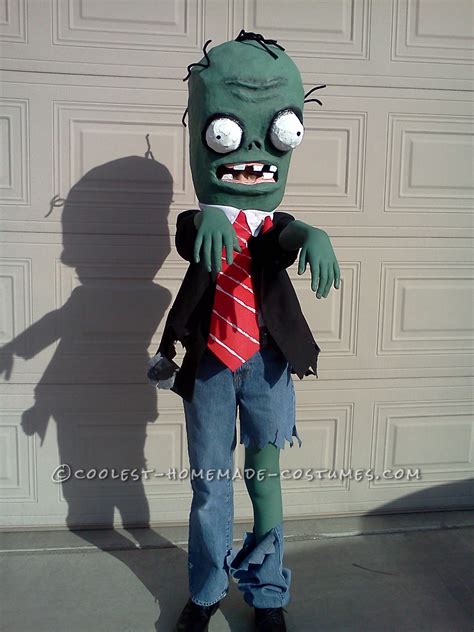 Coolest Homemade Plants Vs Zombies Costume