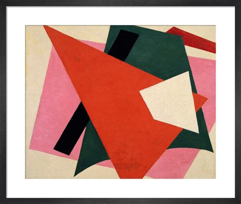 Painterly Architectonic 1917 Art Print By Lyubov Popova King McGaw