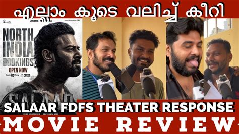 Salaar Movie Review Theater Response Public Opinion Youtube