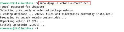 How To Install Webmin On Debian Its Linux Foss