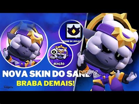 Essa Skin Ficou Top Demais Comprei A Skin Do Sandy Pesadelo Youtube