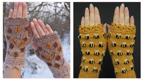 Mind Blowing Latest And Attractive Crochet Knitting Pattern Fingerless