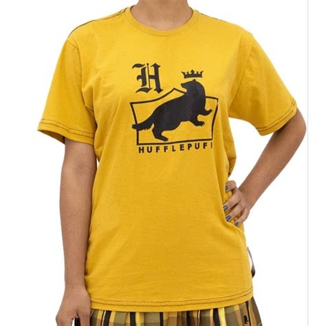 Camiseta Piticas Harry Potter Hogwarts Lufa Lufa Shopee Brasil