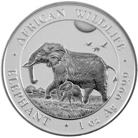 Oz Silber Somalia Elefant Welt Der Numismatik