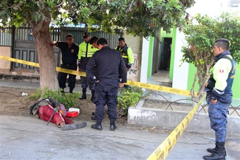 Indigente Es Asesinado A Pedradas En Chimbote Y Policía Atrapa A Presunto Homicida