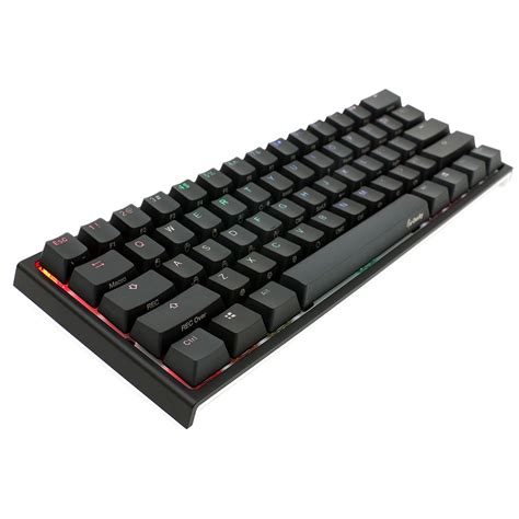 Ducky Channel One 2 Mini Rgb Black Cherry Mx Rgb Brown Keyboard