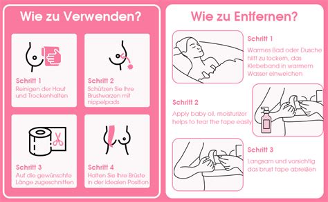 WuNian Klebe BH Push Up Boob Brust Tape für Grosse Brüste Mit 1 Paar
