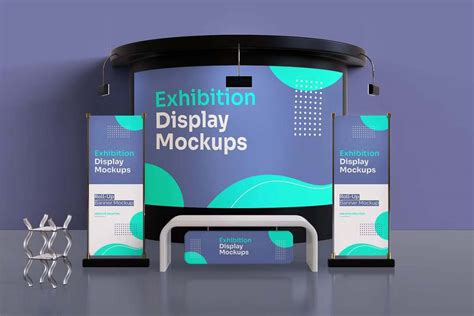 25 Top Exhibition Booth Mockups For Stunning Event Displays