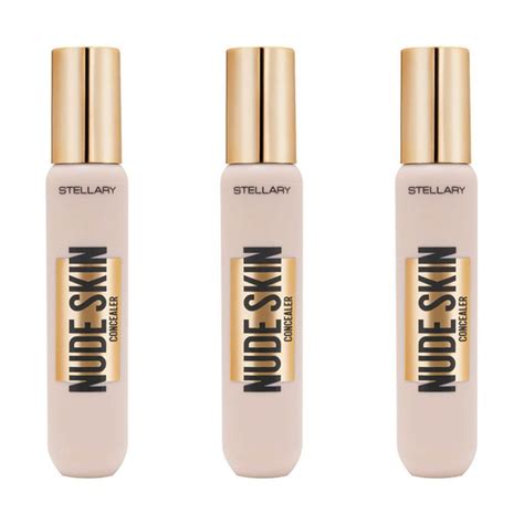 Stellary Кремовый консилер Nude Skin 01 Слоновая кость 2 мл 3 шт