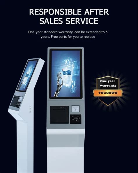 15 6inch Touchscreen Free Standing Self Service Information Kiosk Buy