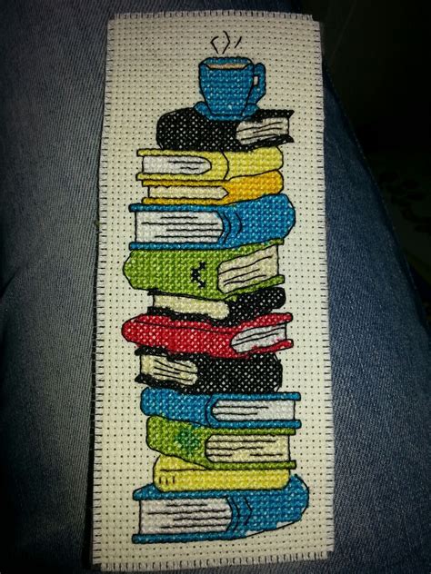 I Made This Cross Stitch Bookmark Based On A Pattern In The World Of