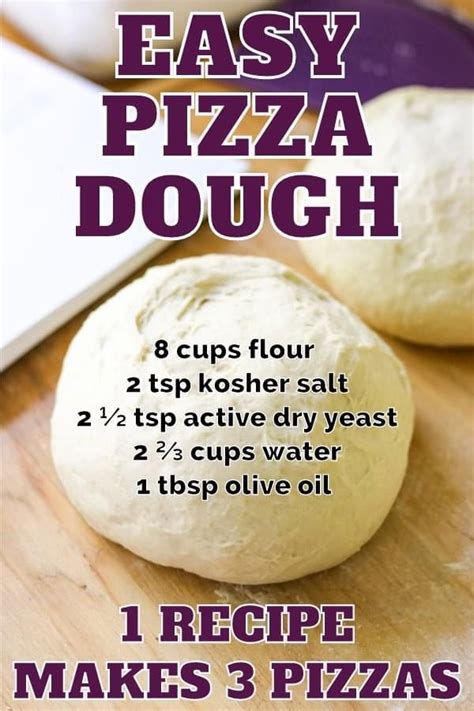 Pin by Chaynee on Side dishes | Easy homemade pizza, Best pizza dough ...