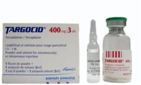 Targocid 400 Mg Teicoplanin Injection Packaging Size 1 Vial At Rs