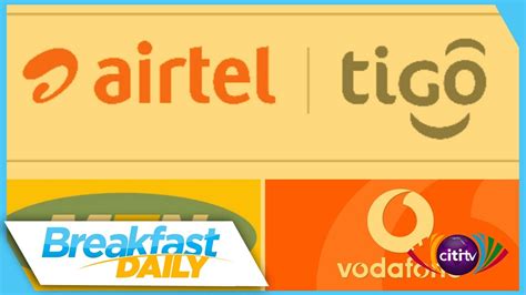 Breakfast Daily Ghanaians React To MTN Vodafone And Airtel Tigo