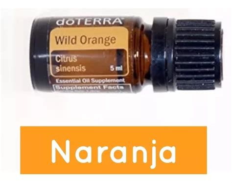 Aceite Esencial De Naranja Doterra Ml Aromaterapia Meses Sin Intereses