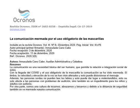 La comunicación mermada por el uso obligatorio de las mascarillas