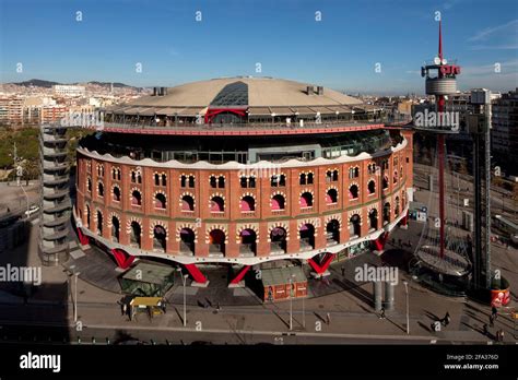 Plaza De Toros De Las Arenas Barcelona Stock Photo Alamy