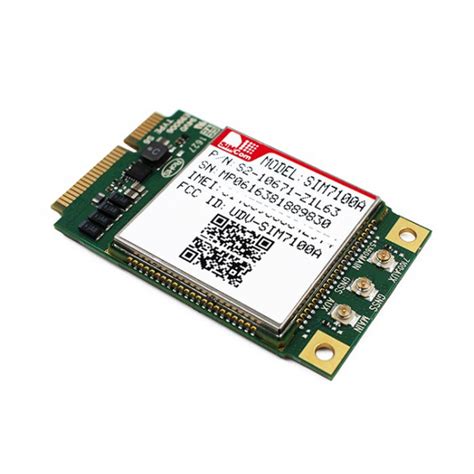 Simcom Sim A Pcie Lte Cat Mini Pcie Module