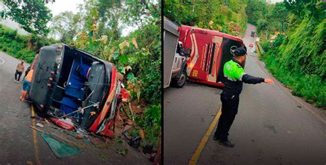 Diecinueve Heridos Al Volcar Un Autobús En Ecuador Diario La Tribuna