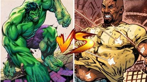 Luke Cage Vs Hulk Quem Venceria Em Uma Luta Em 2023 Luke Cage Hulk Luta