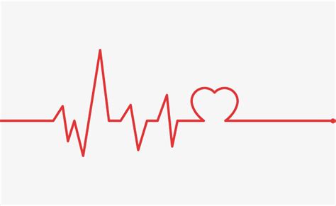 Heartbeat Line Vector at GetDrawings | Free download