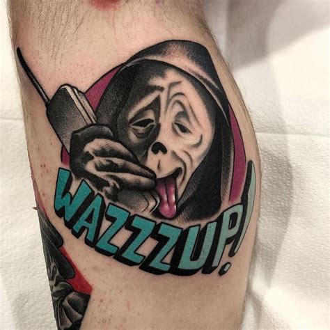 Scary Movie Tattoo By Devincoley Who Has Upcoming Dates In Allentown