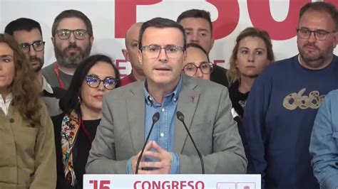 Gallardo gana las primarias con el 62 61 y seguirá al frente del PSOE