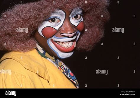 Posed Portrait Of Ringling Brother Clown Bernice Collins She Was The