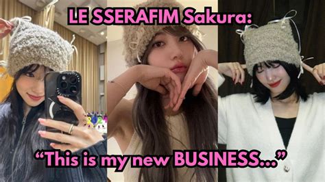 Le Sserafim Just Announced Her Very Own Knitting Shop And Her Fans Are