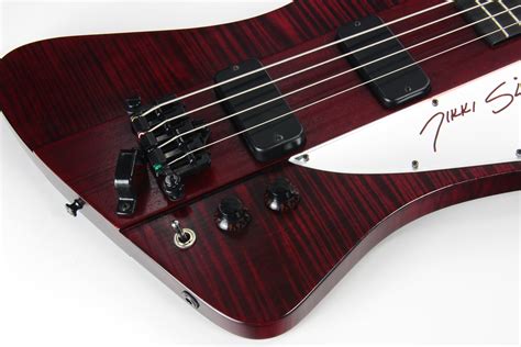 2012 Gibson Nikki Sixx Signature Thunderbird Limited Edition Bass Demo