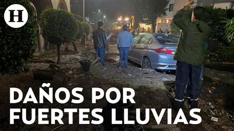 Lluvias Provocan Inundaciones En Cdmx Y Edomex R O Hondo En Naucalpan