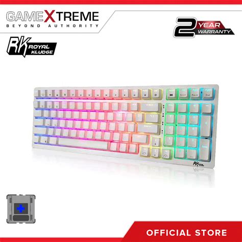 Royal Kludge RK98 Tri Mode RGB 100 Keys Hot Swappable Mechanical