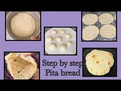 How To Make Pita Bread At Home Steps By Steps Pita Bread Homemade