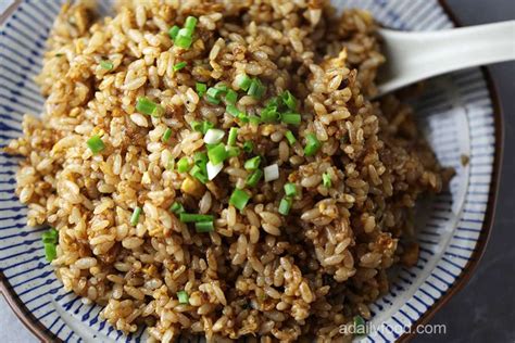 Stir Fry Rice With Soy Sauce A Daily Food