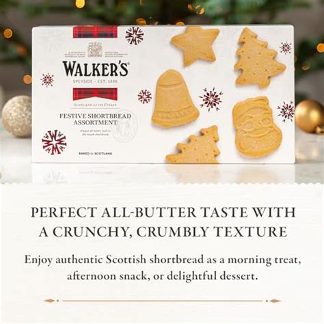 Snapklik Walkers Assorted Shortbread Cookies In Festive Shapes