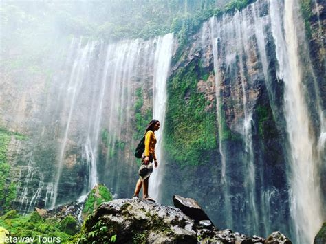 Pictures Tumpak Sewu Waterfall Malang Lumajang East Java Indonesia Getaway Tours