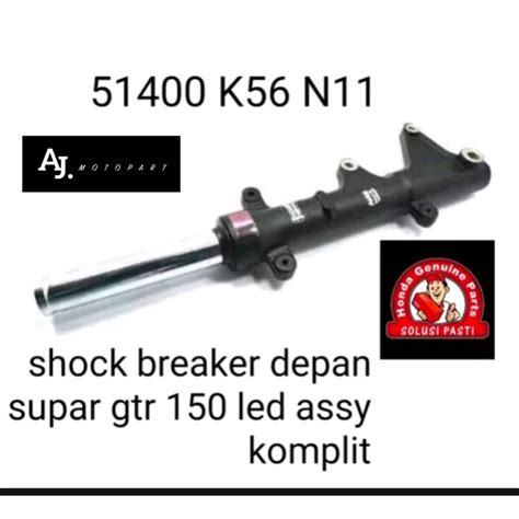 Jual Shock Breaker Tabung Shock Depan Assy Komplit Supra Gtr Led