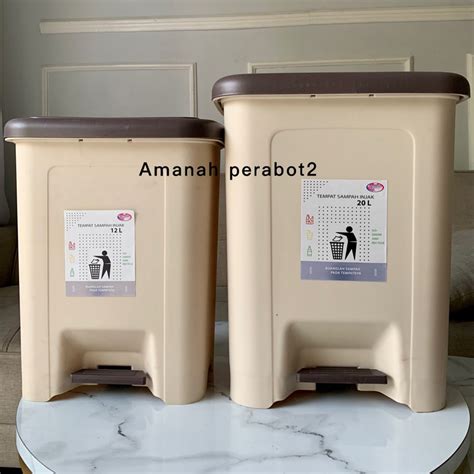 Jual Tempat Sampah Injak Injek L L Lovenia Free Packing Kardus