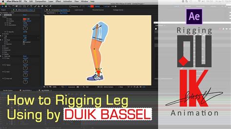 Duik After Effects Tutorial How To Rig Leg Using By Duik Bassel