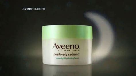 Aveeno Positively Radiant Overnight Facial Tv Commercial While You